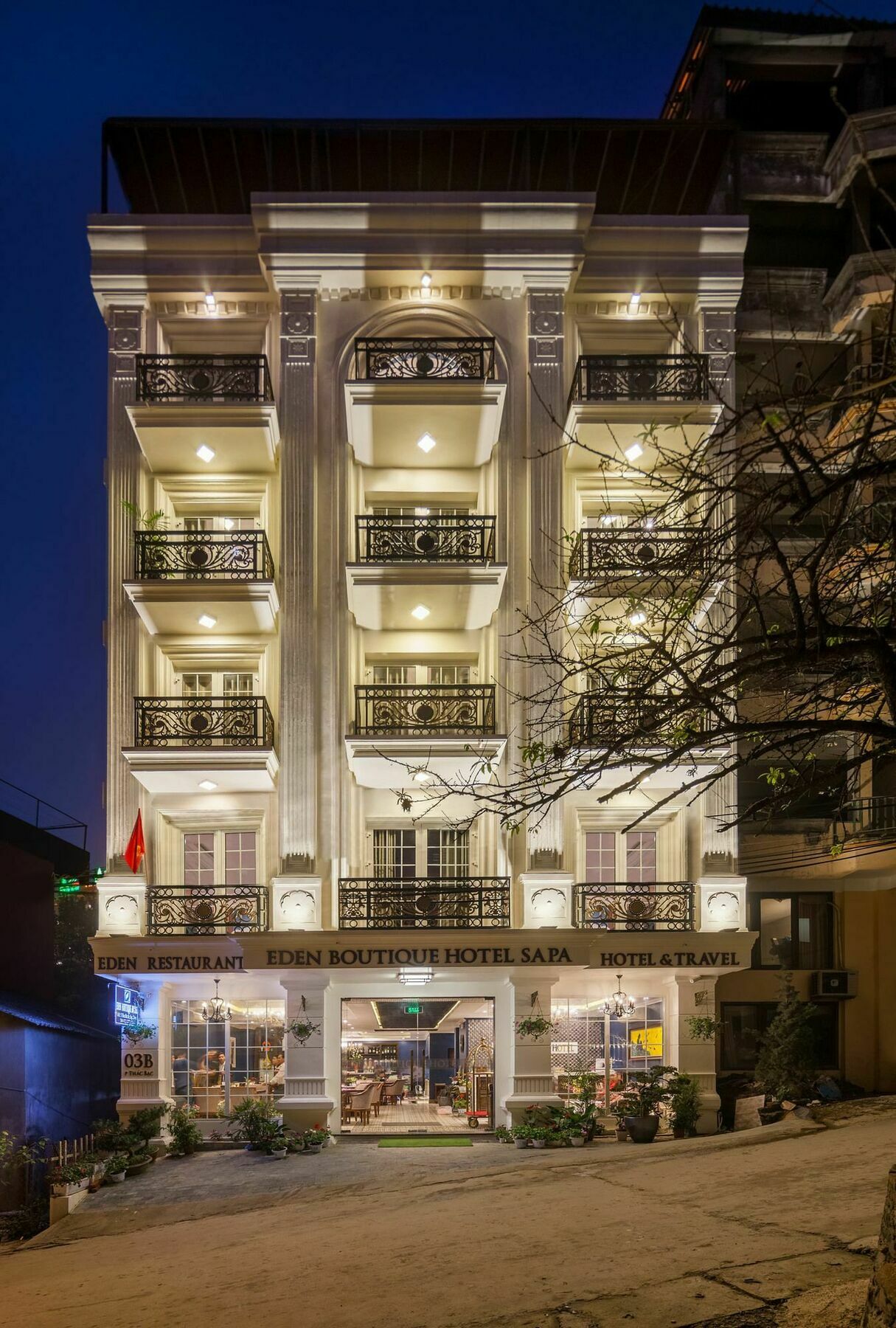 Eden Boutique Hotel & Spa Sapa Exterior foto